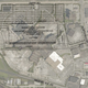 The new fulfillment center overlaid onto an old satellite image of the Randall Park Mall (Image: Port of Cleveland)